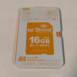 新品未開封 Ez share 16GB WiFi SDカード カメラ スマホ転送