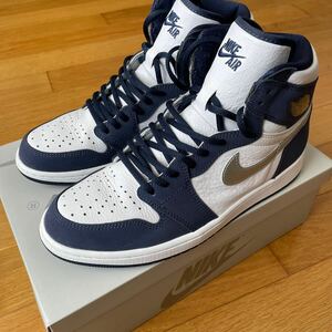 NIKE AIR JORDAN 1 HIGH OG CO JP 28cm / ナイキ ジョーダン DC1788-100 White Midnight Navy ジョーダン1 US10 エアジョーダン