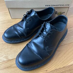 Dr.Martens 1461 MONO 3ホールシューズ BLACK 27cm / UK8 ドクターマーチン 3ホール マーチン 14345001 SMOOTH 革靴 ブーツ