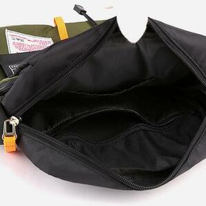 1円～ ショルダーバッグ (F283) メンズバッグ ナイロン バッグ 防水バッグ スポーツバッグ 斜めがけ 防水 多機能 鞄 メンズバッグ 黒の画像7