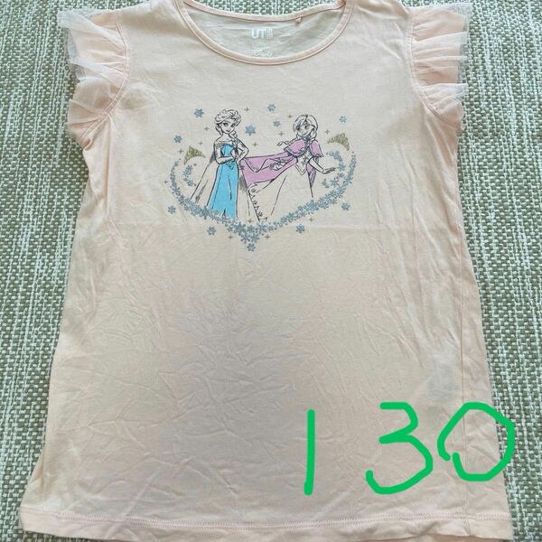 アナ雪　tシャツ　130cm