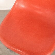 70s ヴィンテージ Herman Miller イームズ シェルチェア Hベース / ハーマンミラー 3rd 2rd FRPミッドセンチュリー 椅子 #506-209-91_画像3