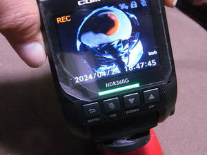 COMTEC コムテック 360度 ドライブレコーダー HDR360G 駐車監視機能 動作確認済み 中古