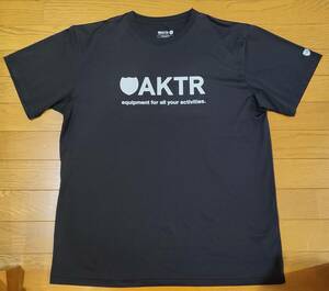 ♪　AKTR アクター Tシャツ ブラック XLサイズ　♪