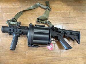 ICS GLM グレネードランチャー MGL140 BK caw モスカート 