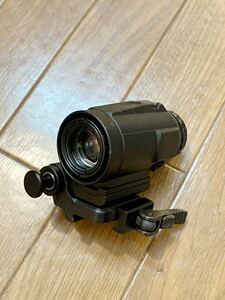 ノーベルアームズ/NOVELARMS MICRO 3x TACTICAL MAGNIFIER マグニファイア 3倍ブースター 東京マルイ aimpoint eotech vectoroptics