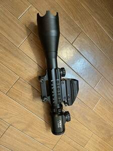 Pinty ピンディー 4-16x50 EG ライフルスコープ スナイパーライフル ドットサイト付き 東京マルイ 次世代電動ガン vsr10 m4 ガスガン 