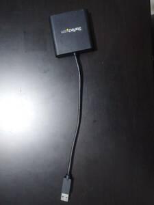 [送料無料] StarTech.com USB 3.0 2ポートHDMIアダプタ 4K/30Hz USB-A(オス) - 2x HDMI(メス)(USB32HD2)
