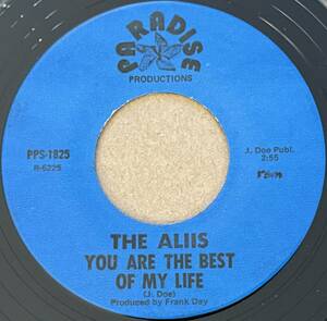 AOR Hawaii 45RPM Mellow Hawaiian The Aliis - You Are The Best Of My Life / Feelings　ハワイレコード