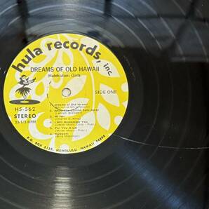 Hapa haole Hawaii LP Mellow Hawaiian The Halekulani Girls/Dreams Of Old Hawaii ハワイレコードの画像4