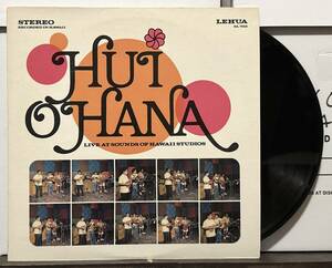 Kiho`alu Slack Key Guitar Hawaii LP Mellow Hawaiian Hui Ohana/Live At Sounds Of Hawaii 　ハワイレコード