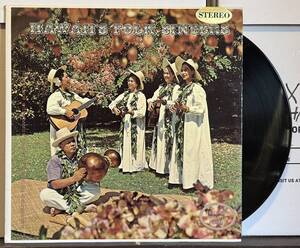 Kiho`alu Hawaii LP Mellow Hawaiian Noelani Mahoe, Kaupena Wong And The Nahenahe Singers /Hawaii's Folk Singers　ハワイレコード