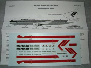 1/144　アビグラフィクス　AG4013　767-300　マーチンエアー　5-1