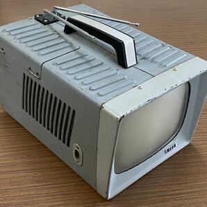 昭和レトロ NEC真空管ポータブルテレビ8P-692 ジャンク品の画像2