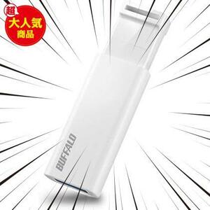 ★ホワイト_64GB★ バッファロー USBメモリ 64GB ノックスライド式 USB3.2(Gen1)/3.1(Gen 1)/3.0/2.0 充実サポート RUF3-KS64GA-WH/N