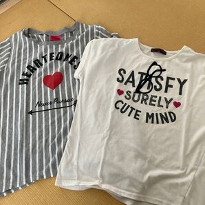 150cm Tシャツ2枚セット