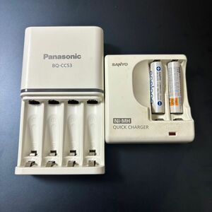 Panasonic 充電器　乾電池用　BQ-CC53 SANYO NC-MDR02