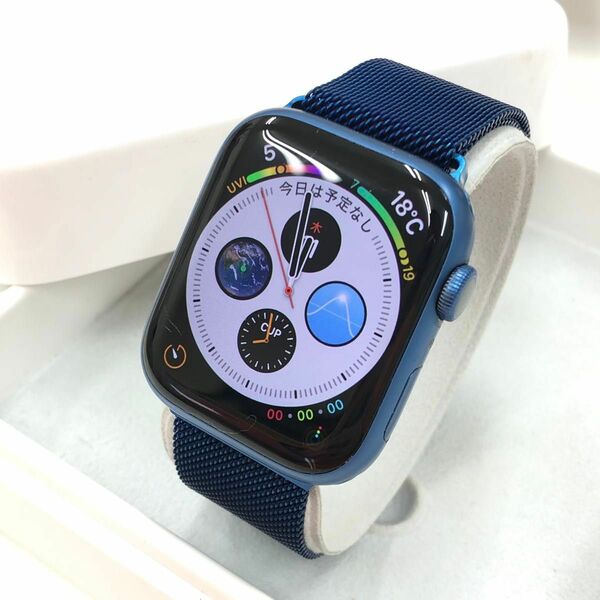 apple watch ブルー series7 45mm GPS 青