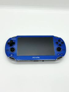 送料無料　PlayStation Vita pch-1000 サファイアブルー 本体のみ