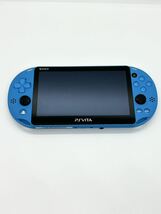 【美品】PlayStation Vita Wi-Fiモデル pch-2000アクアブルー _画像3