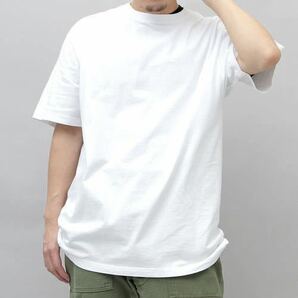 新品 ユナイテッドアスレ 5.6oz ハイクオリティ 無地 半袖Tシャツ ユニセックス 白 ホワイト 3枚 Mの画像4