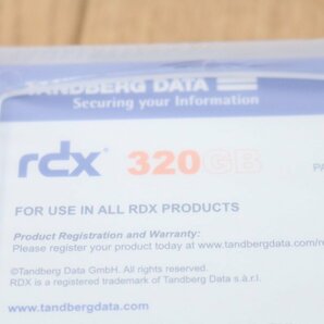 未使用!!【タンベルグデータ】データカートリッジ３点 RDX 320GB 管Z8046の画像3