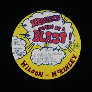 米Orig * WILSON McKINLEY * Heaven’s Gonna Be A Blast * US 自主盤1972年 西海岸サイケ ギター・ロック 名盤!!の画像3