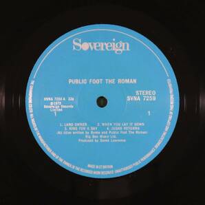 英Orig * PUBLIC FOOT THE ROMAN * same * UK Sovereign 1973年 ブリティッシュ・ハード・プログレ Dual Guitars 美品!!  の画像6