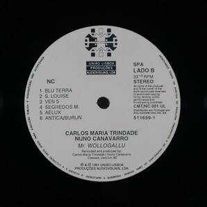 欧Orig * CARLOS MARIA TRINDADE/NUNO CANAVARRO * Mr. Wollogallu * POR Uniao Lisboa 1991年 音響系アンビエント抽象的New Age 美品!!の画像5