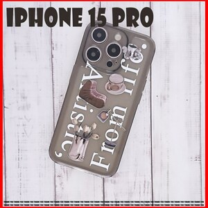 iPhone15 Pro ケース Z55 Life 新品 シリーズ 新着 新作 カバー 保護 お出かけ 韓国風 衝撃吸収 おしゃ