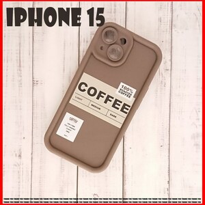 iPhone15 ケース Z36 コーヒー 新着 未使用 新品 新作 高級感 韓国風 おしゃれ ファッション ギフト 保護 恋人