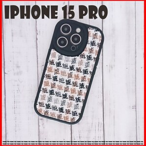 iPhone15 Pro ケース L99 ブラック 未使用 新作 新着 カバー 韓国風 おしゃれ カッコいい 保護 高級感 ホワ