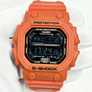 【1円スタート！！】カシオ GX-56 ジーショック レッド オレンジ ソーラー 51mm デジタル 腕時計 CASIO G-SHOCK ビッグサイズの画像1