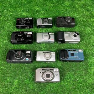 5 コンパクトカメラ フィルムカメラ まとめて Canon OLYMPUS FUJI MINOLTA PENTAX Panasonic 色々 レトロ 