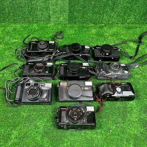 34 コンパクトカメラ フィルムカメラ まとめて Canon OLYMPUS FUJI MINOLTA 色々 レトロ