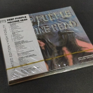 高音質 Deep Purple ディープ・パープル Machine Head マシン・ヘッド Blu-spec ブルースペック 40th CD+DVD 2枚組の画像1