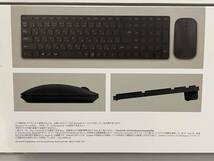 ☆★【未開封品】Microsoft Designer Bluetooth Desktop キーボード&マウスセット デザイナー Bluetooth デスクトップ 7N9-00023★☆_画像4