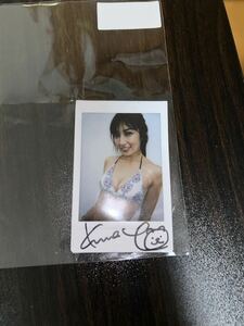  Kumada Youko подписан Cheki 002