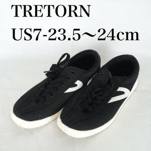 MK5522*TRETORN*トレトン*レディーススニーカー*US7-23.5〜24cm*黒