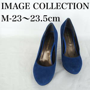 MK5715*IMAGE COLLECTION*イマージュコレクション*レディースパンプス*M-23〜23.5cm*青