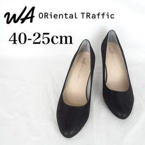 MK5770*WA ORiental TRaffic*ダブルエー オリエンタルトラフィック*レディースパンプス*40-25cm*黒