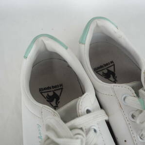 MK5859*le coq sportif*ルコックスポルティフ*レディーススニーカー*US5-22.5cm*白の画像6