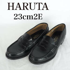 MK5934*HARUTA*ハルタ*レディースローファー*23cm2E*黒