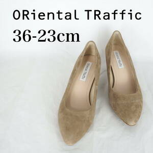 MK5895*ORiental TRaffic*オリエンタルトラフィック*レディースパンプス*36-23cm*モカ系