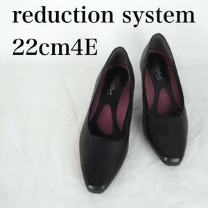 MK6047*reduction system*レディースパンプス*22cm4E*黒