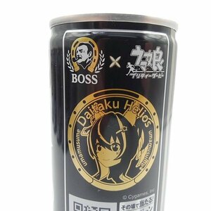 [ used ] Suntory Boss x horse . collaboration can ( black ) large tak worn male [ empty can ][ Osaka ][2LC-002]