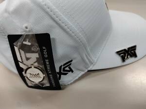 PXG スカル ゴルフキャップ 帽子 マグネットマーカー ホワイト