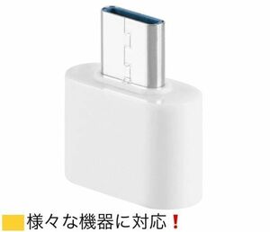 USB3.0 Type-C-USB-OTG変換アダプタ-便利！！　カラーホワイト②