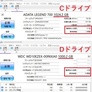 快速・静音！Core i7-8700◆大容量メモリ32GB◆新品SSD(M.2)１TB◆使用０時間HDD 約１TB◆EliteDesk 800 G4◆最新Win11Pro◆Office2021Pro の画像5