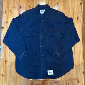 【美品!早い者勝ち!】wtaps WCPO DENIM シャツ　02M